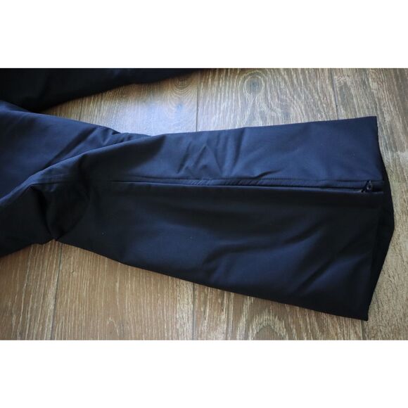 Lands' End Women's Sz M Black Expedition Waterproof Insulated Snow Bibs - Picture 16 of 16